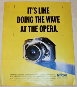 1998 Nikon Pronea S Camera ad