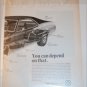 1968 Steel ad featuring American Motors Javelin SST