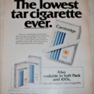 1980 Cambridge Cigarette ad #2