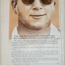Bausch & Lomb Sunglasses ad featuring Arnold Palmer