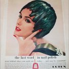 1958 Cutex Nail Polish ad