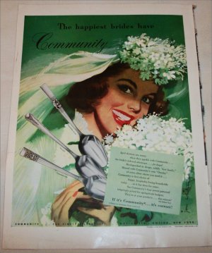 1948 Community Silverware ad #2