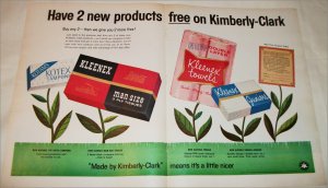 1965 Kimberly-Clark ad