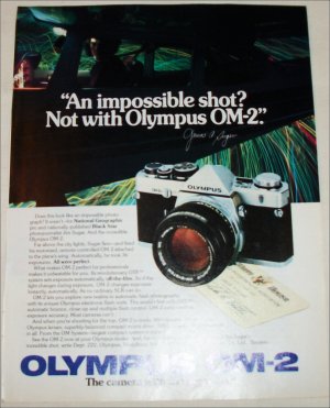 Olympus OM-2 Camera ad