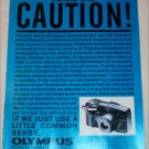 1995 Olympus Infinity Superzoom 3500 Camera ad