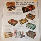1931 Whitman's Candies Christmas ad