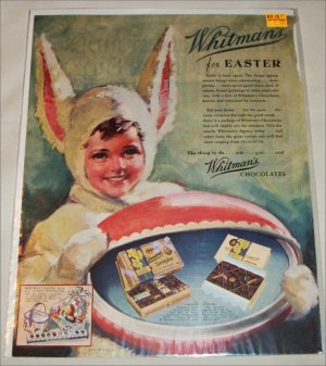 1935 Whitman's Candies Easter ad