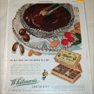 1945 Whitman's Sampler Chocolates ad