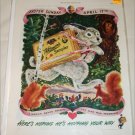 1949 Whitman's Sampler Chocolate Easter ad