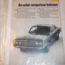 1968 American Motors Rebel 550 2 dr ht & Fairlane ad