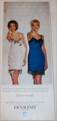 1963 Beaunit Nylon Tricot ad