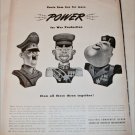 1942 Electric Companies Power ad