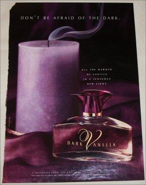 1999 Dark Vanilla Perfume ad