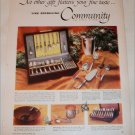 1956 Community Silverware ad #1