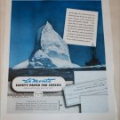 1948 La Monte Safety Paper for Checks ad