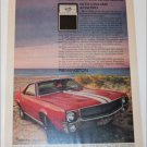 1969 Remington Shaver ad featuring American Motors AMX