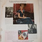 1935 Camel Cigarette ad featuring Mrs Brookefield Van Renselaer