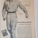 1944 Big Yank Home Front Uniform ad
