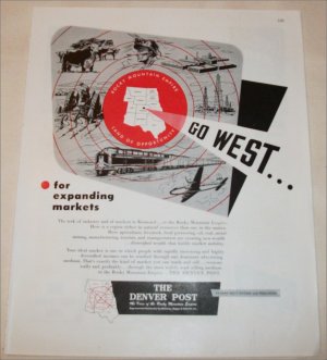 Denver Post Go West ad