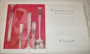 1956 Community Silverware ad #3