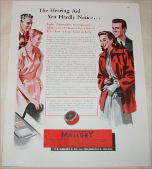 Mallory A Battery ad