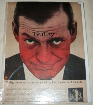 Polaroid Land Camera Guilty ad