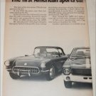 1969 American Motors AMX & 57 Tbird & 57 Corvette car ad