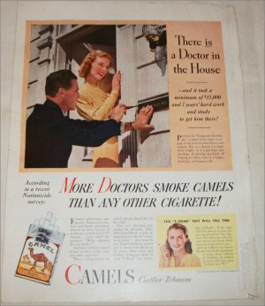 1946 Camel Cigarette ad