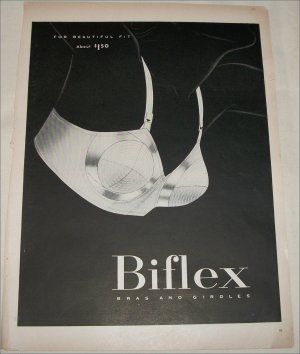1956 Biflex Bra ad