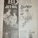 1919 Bixby's Jet-Oil 7 Shu Wite ad