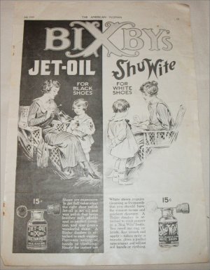 1919 Bixby's Jet-Oil 7 Shu Wite ad
