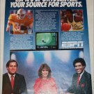1986 ESPN ad featuring Chris Berman, Gayle Gardner & Greg Gumbel
