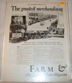 1925 Farm & Fireside ad