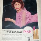 1958 Du Berry The Missing Pink Lipstick ad