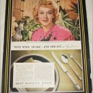 1944 1847 Rogers Brothers Silverware ad featuring Rise Stevens
