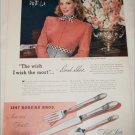 1945 1847 Rogers Brothers Silverware ad featuring Dinah Shore