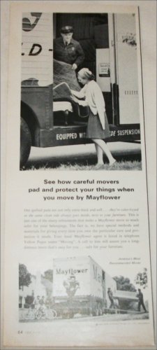 1965 Mayflower Warehouses ad