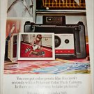 1965 Polaroid Land Automatic 104 Camera Fingerpainting Boy ad