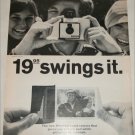 1965 Polaroid Land Swinger Model 30 Camera ad
