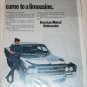 1969 American Motors Ambassador SST 4 dr sedan & Cadillac 4 dr sedan car ad