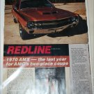 1970 American Motors AMX 5 page Article