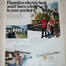 1969 Flameless Electric Heat ad