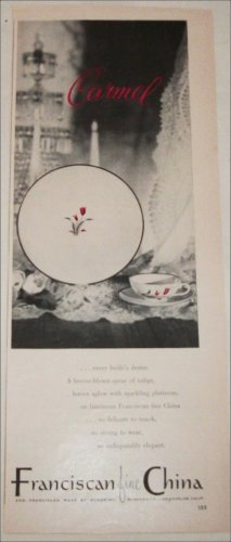 Franciscan Fine China ad
