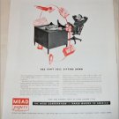 1946 Mead Corporation Sitting Down ad