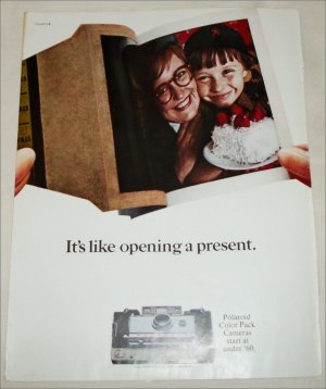 1966 Polaroid Land Model 100 Camera Mother Daughter ad