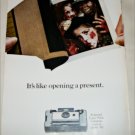 1966 Polaroid Land Automatic 103 Camera Halloween ad