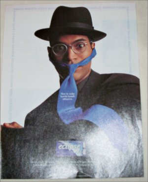 2000 Wrigley's Eclipse Gum Tie ad