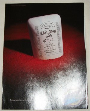2000 Wrigley's Eclipse Gum Tombstone ad #1