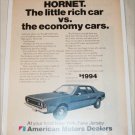 1970 American Motors Hornet 2 dr sedan car ad