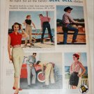 1957 Blue Bell Clothes ad